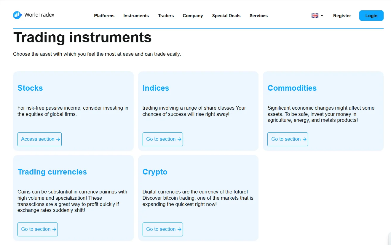 WorldTradex Review: Functionalities, Accounts and User Insights: image-3